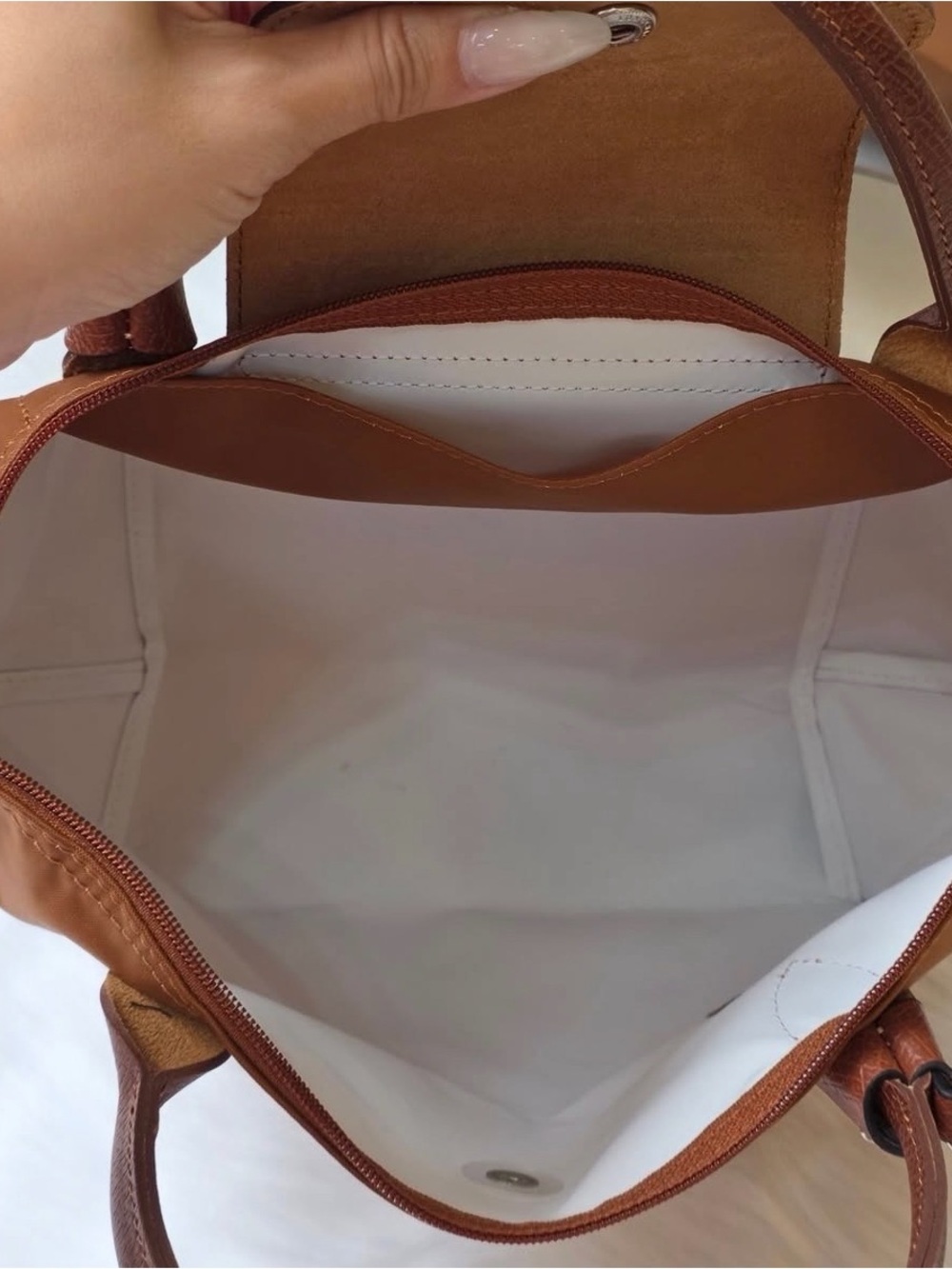 Longchamp cognac small - Picture 7 of 7